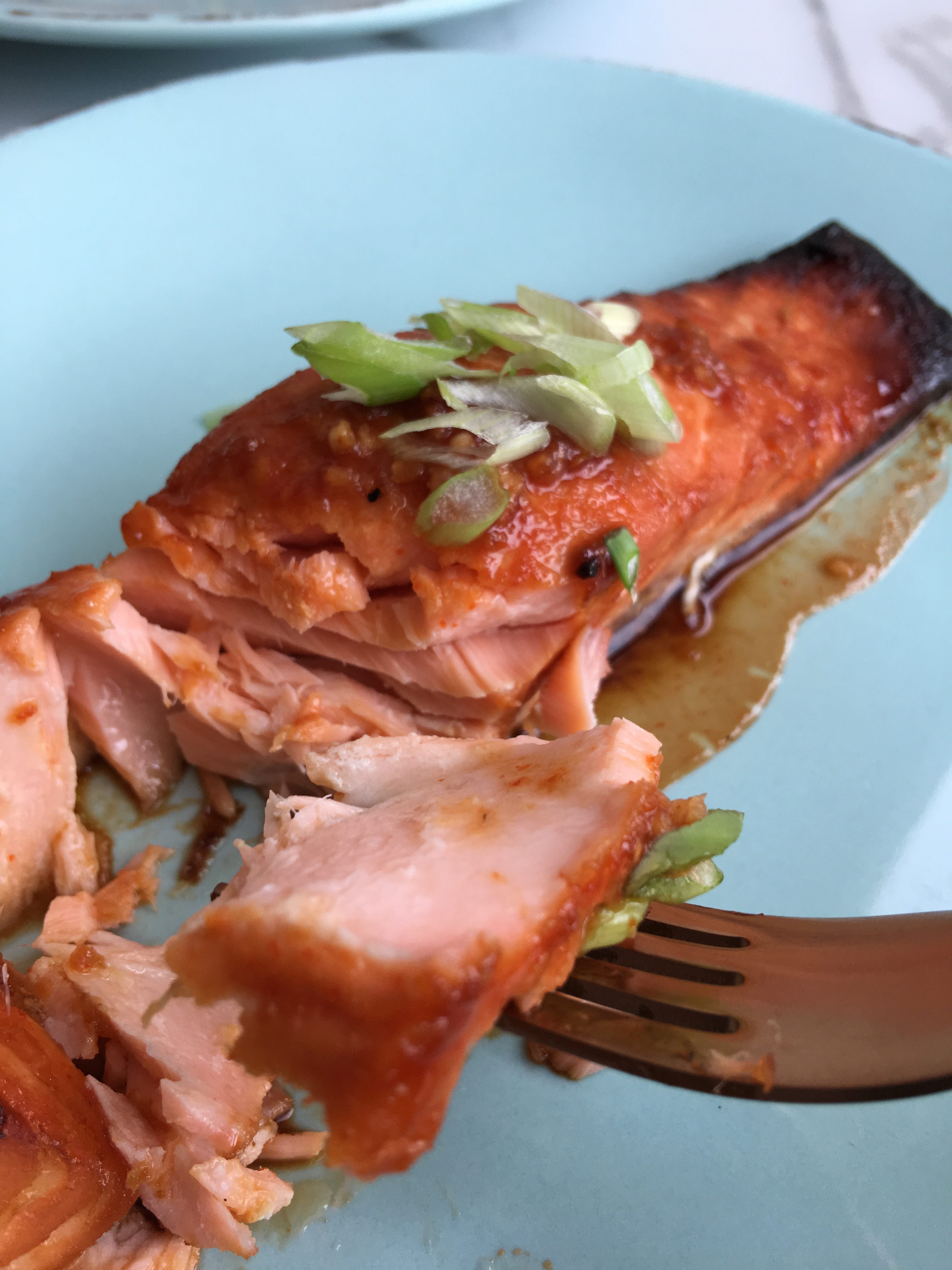 Sweet & Spicy Salmon 